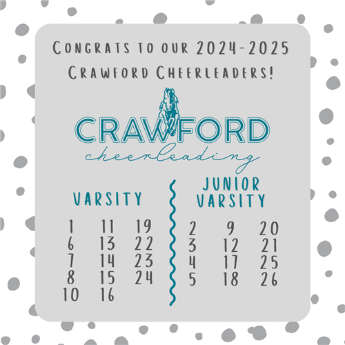 Cheer announcement